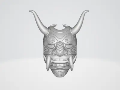 Samurai Mask 5 3D model