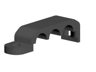 Replacement part IF560 Wire Holder for Kyosho MP10 TKI2 3D print model