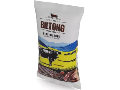 Dried meats Beef Biltong 3D model