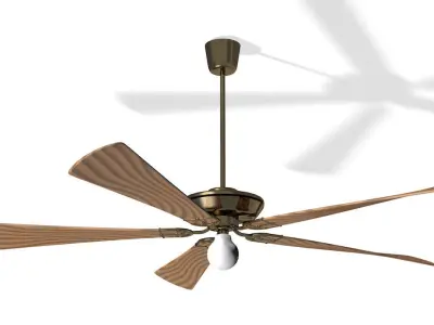 Ventilator - A propeller for the ceilling 3D model