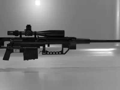 Cheytac  M200 Intervention Free 3D model