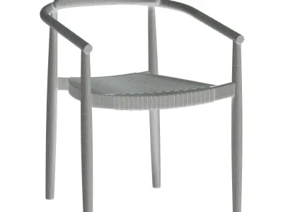 JANICE Dining chair 3D model