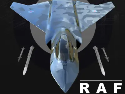 RAF Tempest 3D model