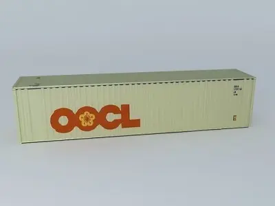 OOCL Container 40 39 Free 3D model