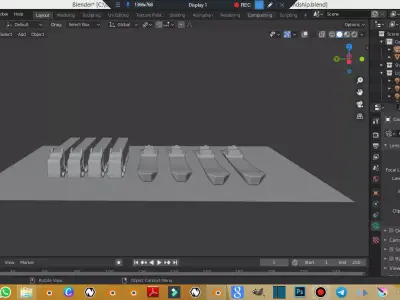 Container And Ship Models High poy 3D model