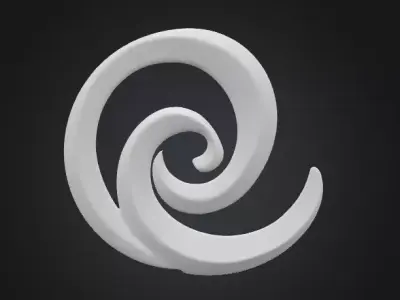 Scifi Object Shape Model 2 3D model