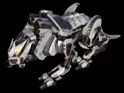 Iron tiger 3D model purchase