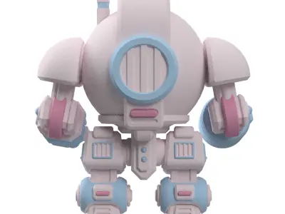UWU Strike Force Heartbreaker Miniature for Tabletop games Free 3D print model