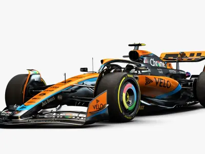 F1 Mclaren MCL60 season 2023 3D model