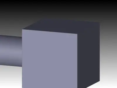 Slider Crank Mechanism Using CATIA V5 Free 3D model