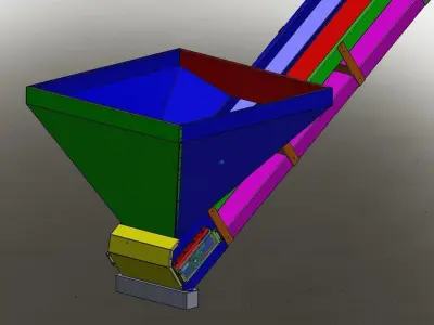  conveyor belt 3D model