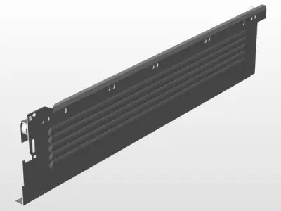 Drawers for desk Free 3D model