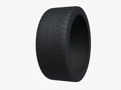 Wheel Tire Free 3D model by acves
