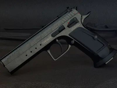 Tanfoglio Custom  Free 3D model