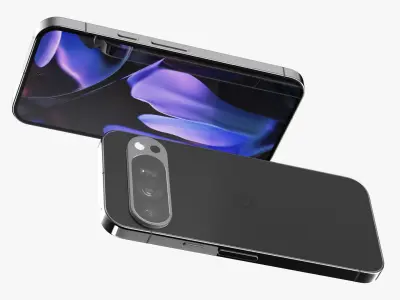 Google Pixel 9 Pro Obsidian 3D model purchase