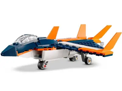 PixelBricks3D - Lego Supersonic Jet 3D print model