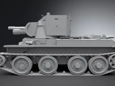 BT42 Scale model 3D print model