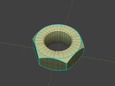 3D Screw Model Free High-Poly  Free 3D model