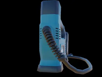 Makita Cordless Air Compressor Low-poly 3D model