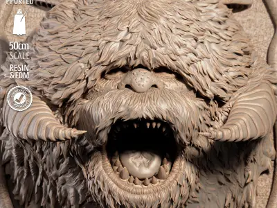 STAR WARS Wampa Wall 3D 3D print model