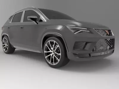 Seat Cupra Ateca 2019 3D model