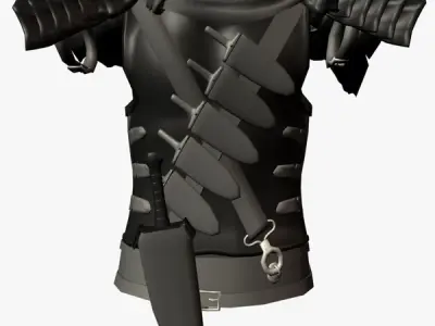 Berserk Armor 3D model