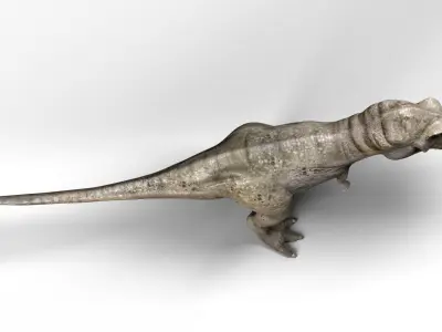 Trex dinosaur game model Tyrannosaurus  Low-poly 3D model