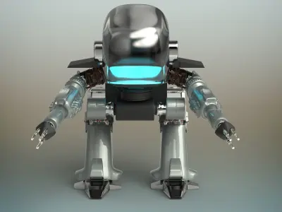 Battle Robot 3D model purchase