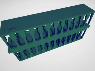 ORGANIZADOR PANDUIT 3D model