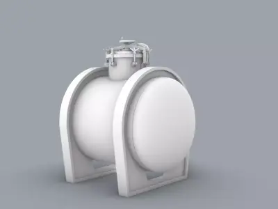 PM Fuel Storage Tank 3D print model