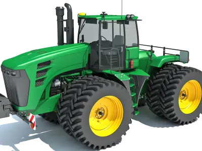 Articulated Tractor 3D model