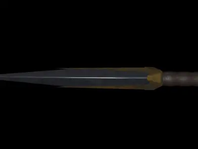 PBR Blade sword Free low-poly 3D model