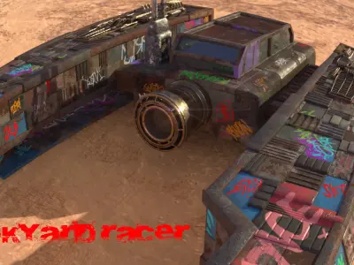 Junkyard Racer 3D model