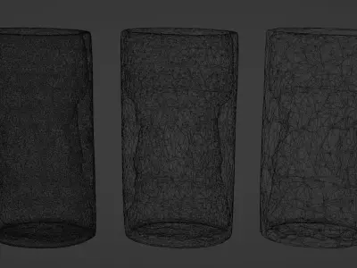Antique Ceramic Vase Photogrammetry Scanned 3D Model  Low-poly 3D model