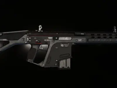 HK G56 Low-poly 3D model