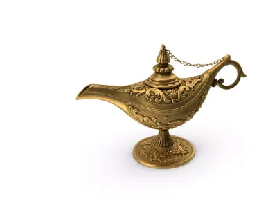 Aladdin Lamp 3D model