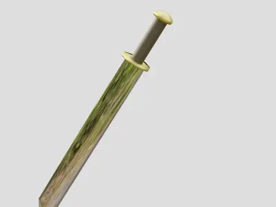 Low-Poly Roman Sword  Free 3D model