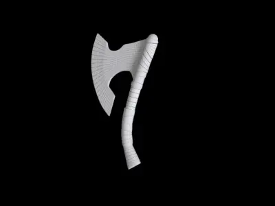 Game Ready Realistic Medieval Weapon Pack Low-poly 3D model