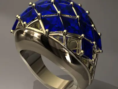 Rendering Anello D Free 3D model buy