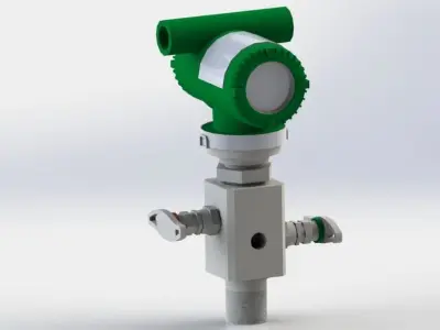 Pneumatic system  3D model