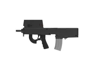 GHOST IN THE SHELL 1995 ANIME MAJOR KUSANAGI SMG  3D print model