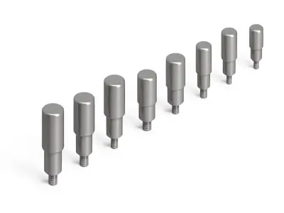 ROTARY HANDLES 3D model