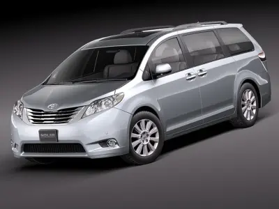 Toyota Sienna 2011 3D model