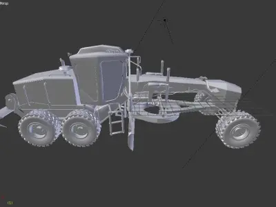 CAT 140M 3D model