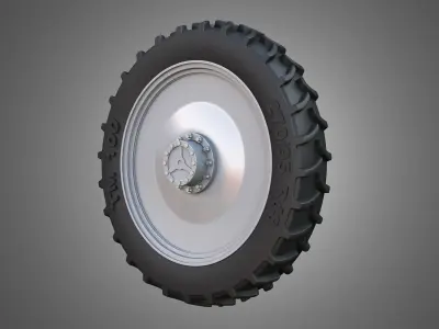 Tractor Tire 3D model
