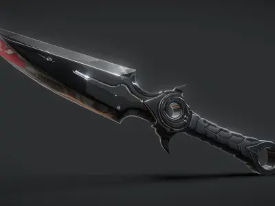 melee weapon bundle 3D model