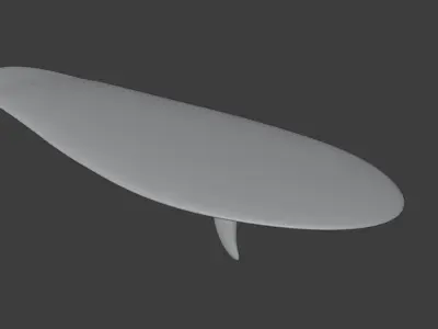 Surf boat 3D model