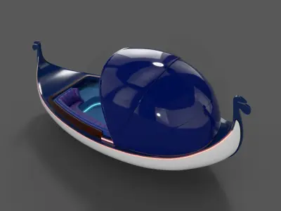 Gondola 3D model