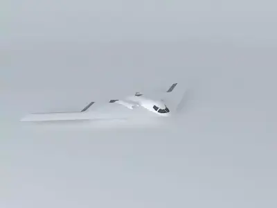  B2 Converted Cargo Freighter Free 3D model