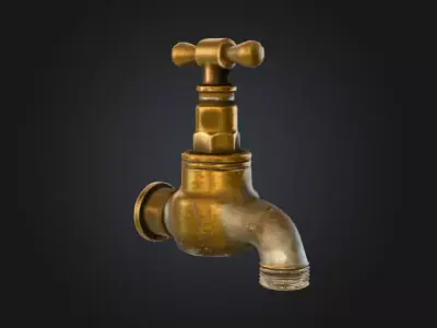 Rustic Charm Low-poly 3D model